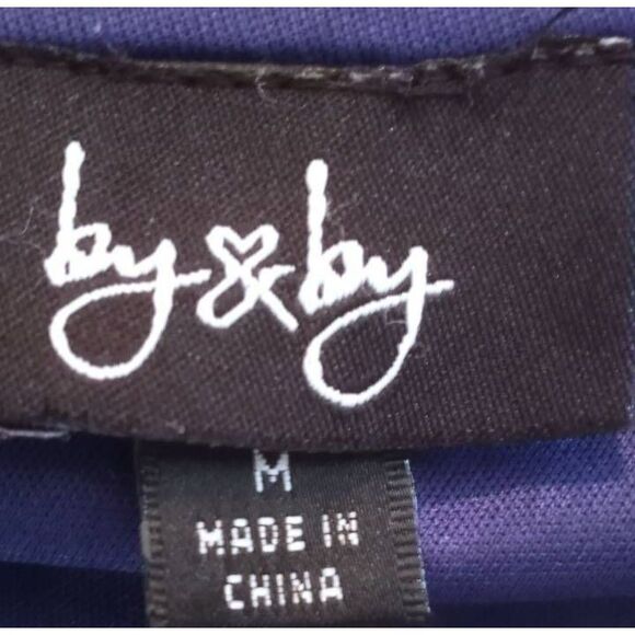 BY & BY COBALT BLUE LACE DRESS SZ.M EUC. - Picture 5 of 7